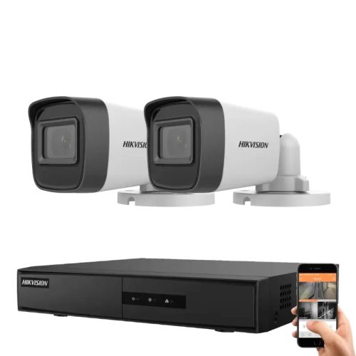 Hikvision 2-Camera IP Security System 2MP Full HD