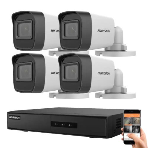 Hikvision 4-camera IP security system 2MP Full HD