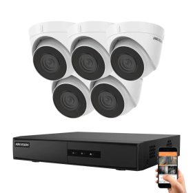 Hikvision 5 dome security camera IP system 4MP