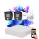 Hikvision TurboHD-TVI 2-camera security system with 2MP colour night vision