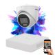 Hikvision TurboHD-TVI 1-camera dome CCTV system 2MP with colour night vision