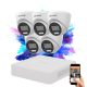 Hikvision TurboHD-TVI 5-camera dome security system 5MP with colour night vision