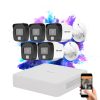 Hikvision TurboHD-TVI 5-camera surveillance system 5MP with colour night vision