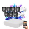 Hikvision TurboHD-TVI 7-camera security system 5MP with colour night vision