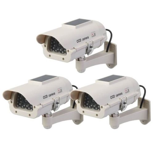 Dummy camera pack with 3 IN11G solar dummy cameras