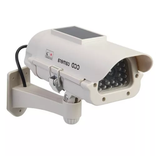 Solar outdoor professional dummy camera with LED light IN11G