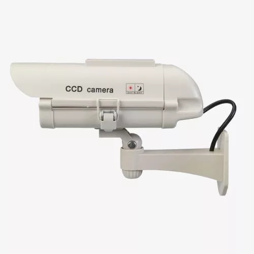 Solar outdoor professional dummy camera with LED light IN11G