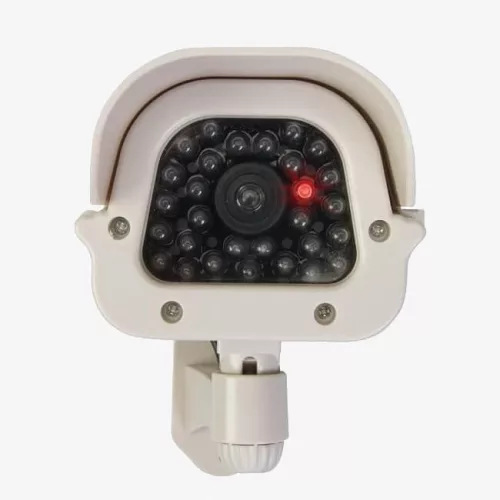 Solar outdoor professional dummy camera with LED light IN11G