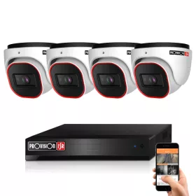 Provision 4 dome surveillance camera IP system 4MP