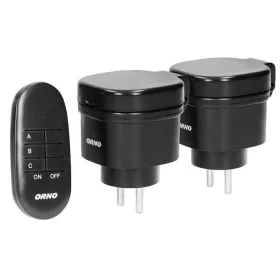   Remote controlled outdoor socket set with two power outlets OR-GB-441(GS)