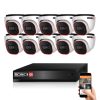Provision AHD-20 Dome 10-camera security system 5MP