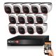 Provision AHD-20 Dome 13-camera security system 5MP