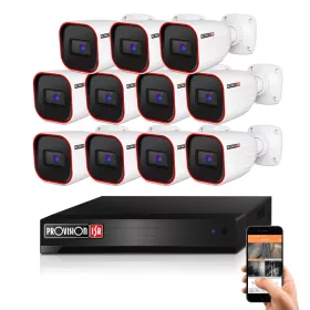 Provision AHD-23 11-camera surveillance system 2MP