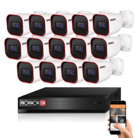 Provision AHD-23 14-camera surveillance system 2MP