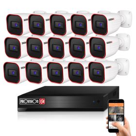 Provision AHD-23 15-camera surveillance system 2MP