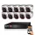 Provision AHD-23 dome 10-camera surveillance system 2MP