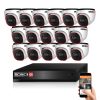 Provision AHD-23 dome 16-camera surveillance system 2MP