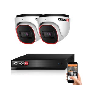 Provision AHD-23 Dome 2 camera surveillance system 2MP