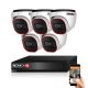 Provision AHD-23 Dome 5-Camera Surveillance System 2MP