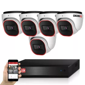 Provision AHD-23B Dome 5 security camera system Full HD 2MP