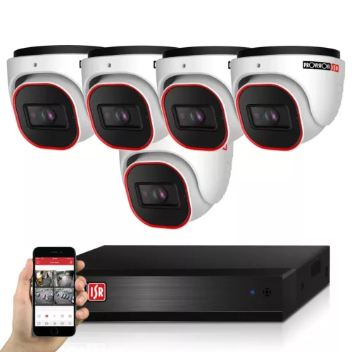 Provision AHD-23B Dome 5 security camera system Full HD 2MP