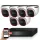 Provision AHD-23B Dome 6 security camera system Full HD 2MP
