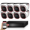 Provision AHD-23B Dome 8 security camera system Full HD 2MP