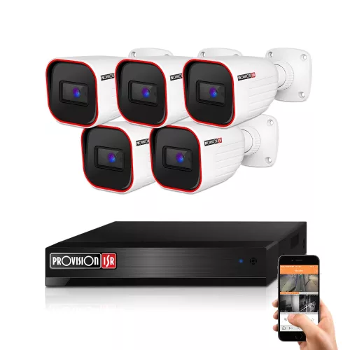 Provision AHD-30 5-camera surveillance system 5MP