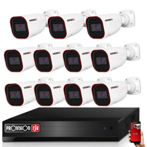 Provision AHD-36 11-camera CCTV system 2MP