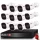 Provision AHD-36 12-camera security system 2MP