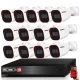 Provision AHD-36 13-camera security system 2MP
