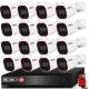 Provision AHD-36VF 16-camera surveillance system 2MP 5x ZOOM