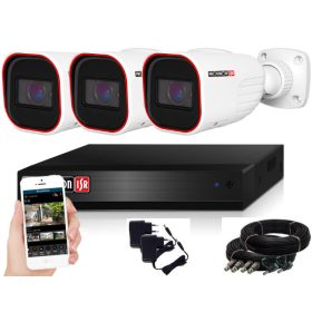 Provision AHD-36 3-camera surveillance system 2MP