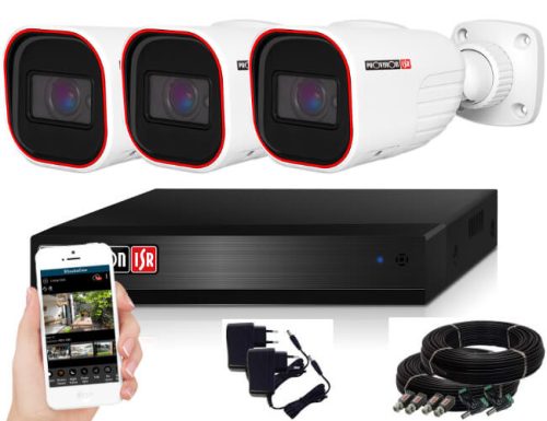 Provision AHD-36 3-camera surveillance system 2MP