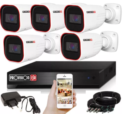 Provision AHD-36 5-camera surveillance system 2MP