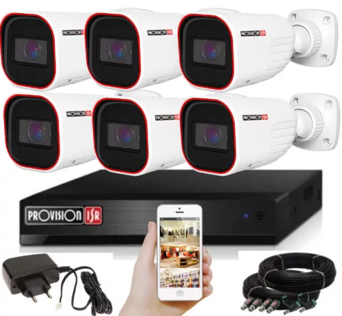 Provision AHD-36 6-Camera Surveillance System 2MP