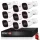 Provision AHD-36 9-camera surveillance system 2MP