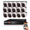 Provision AHD-36 Dome 15 camera CCTV system 2MP 5x ZOOM