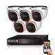 Provision AHD-36 Dome 5-camera security system 2MP 5x ZOOM