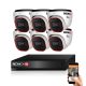 Provision 6 dome security camera IP camera system 2MP
