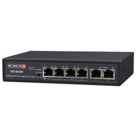 Provision PoE Switch 4+2 port 60W for IP camera systems