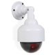 PTZ Speed Dome dummy camera with built-in flashing LED