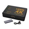 RM309 4K HDMI switch with 3 inputs and remote control