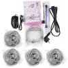 Techson 4 dome kamerás IP rendszer szett (4MP, színes éjjelátással, 8 csatornás rögzítővel, PoE)
