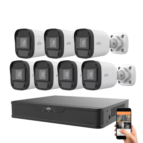 Uniview 7 security camera 5MP camera system