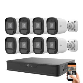 Uniview 8-camera 5MP security camera system