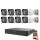 Uniview 8 security camera IP camera system 4MP