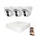 Uniview 3 dome camera IP surveillance system 4MP