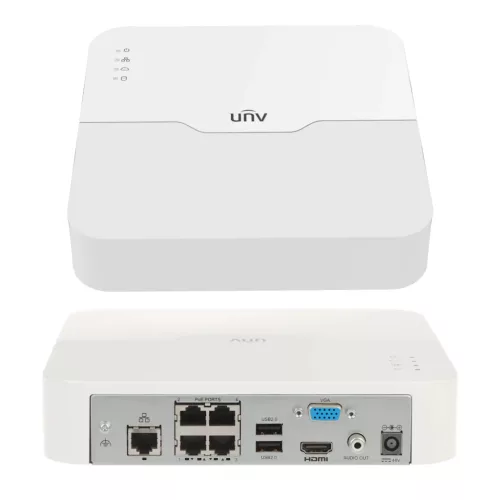 Uniview 4-dome IP camera system 4MP