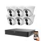 Uniview 6 dome camera IP surveillance system 4MP
